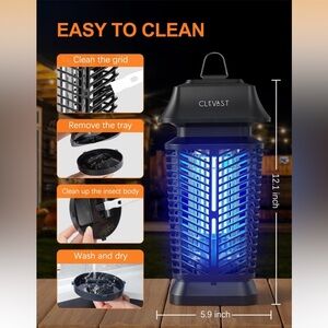 CLEVAST Bug Zapper Outdoor